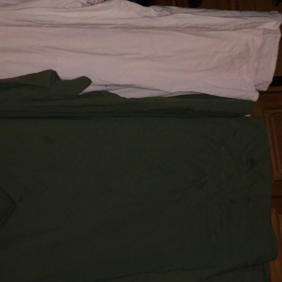 Ladies plus size two short sleeve t-shirt bundle green and pink size 3x - Picture 2 of 9